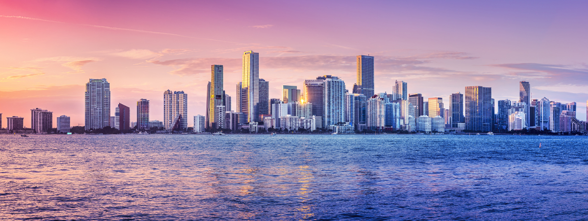 Press Release Banner Miami Skyline