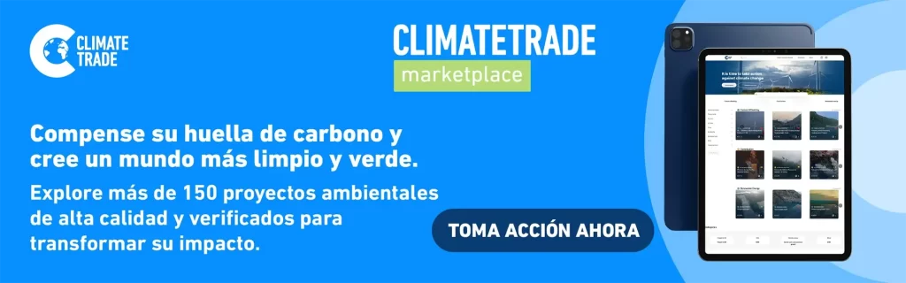 comprar créditos de carbono en un marketplace